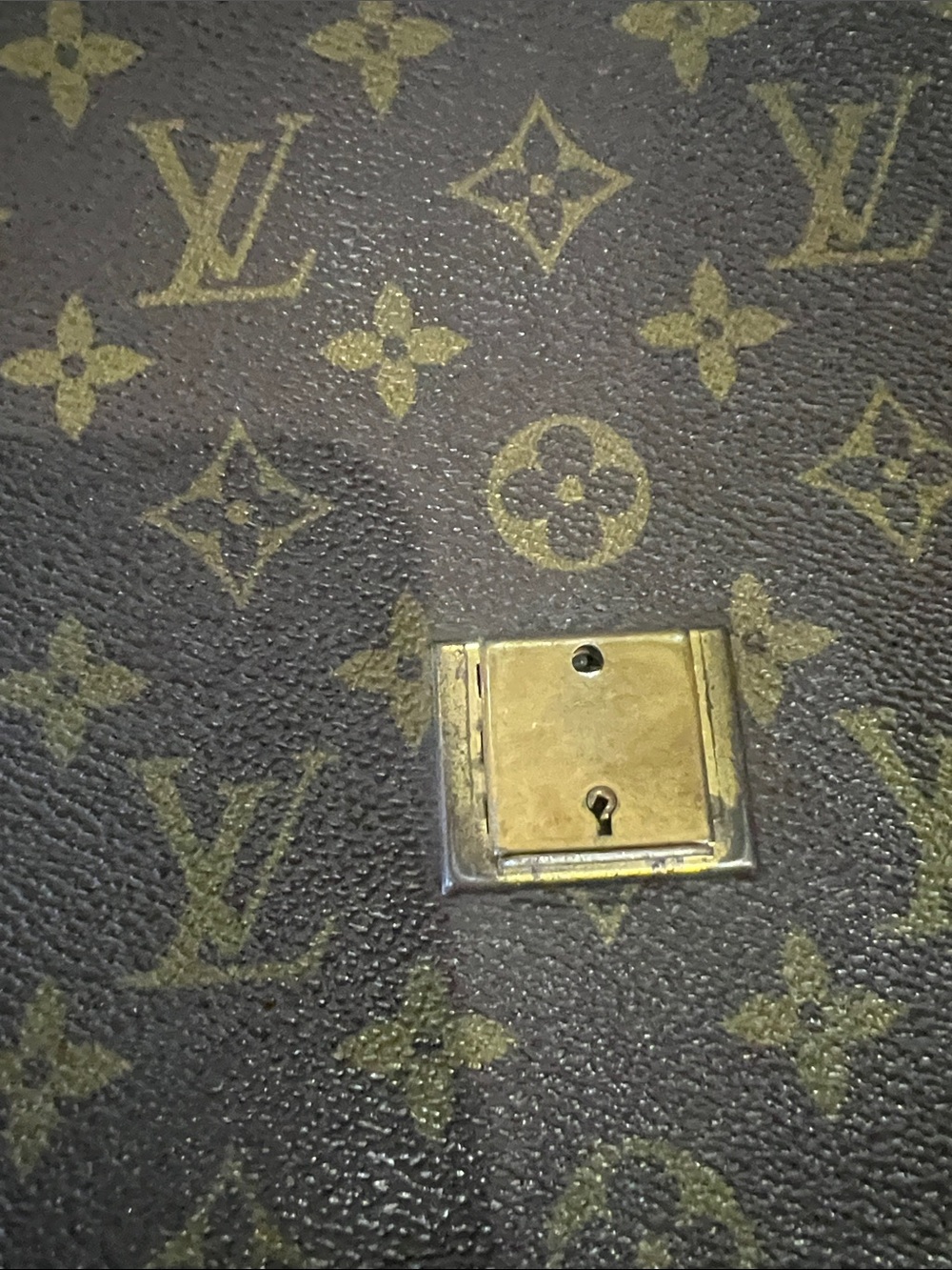 Louis Vuitton Monogram Envelope Beiefcase in Brown with Gold Hardware-Project - Picture 7 of 12